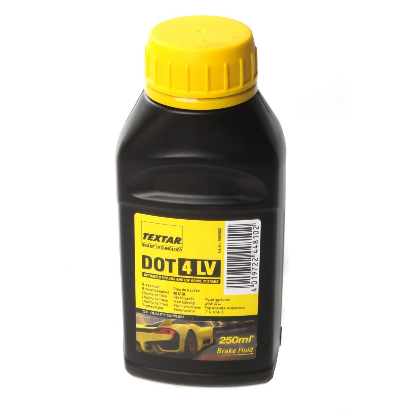 Тормозная жидкость dot4 lv 1/4l