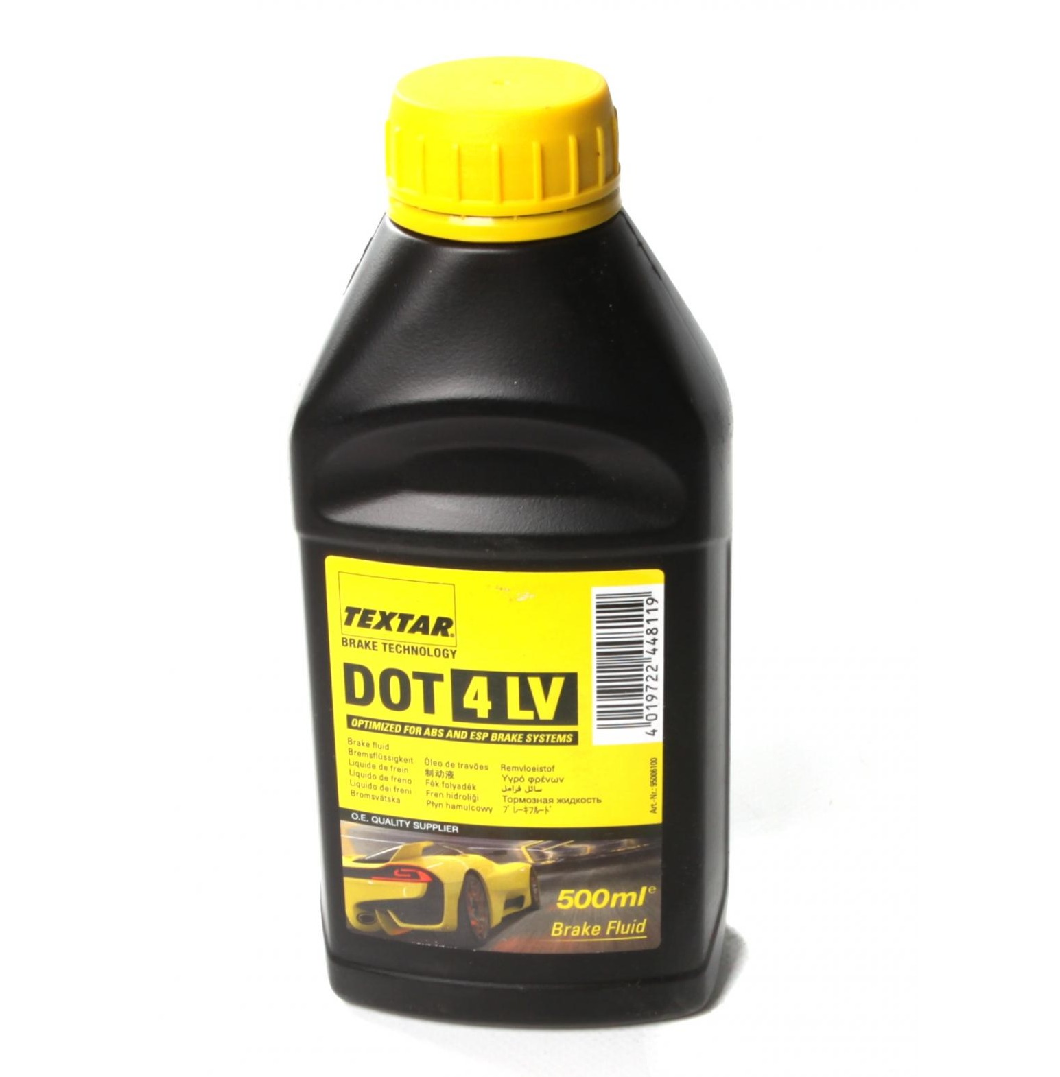 Гальмівна рідина dot4 hp 0,5l