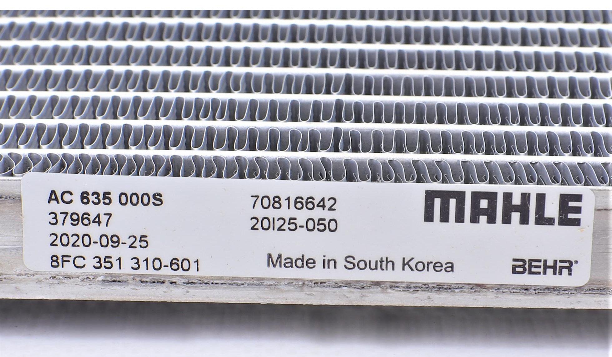 AC635000S MAHLE