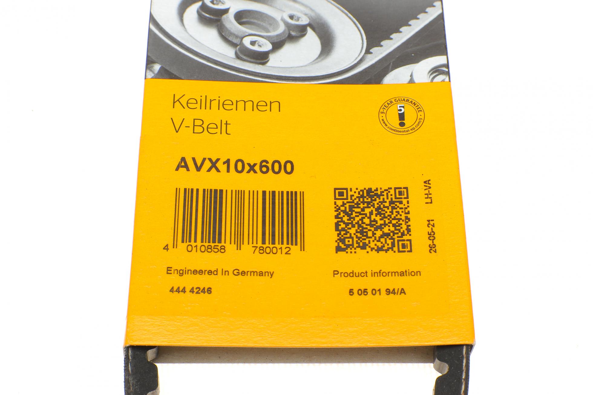 AVX10X600 CONTITECH