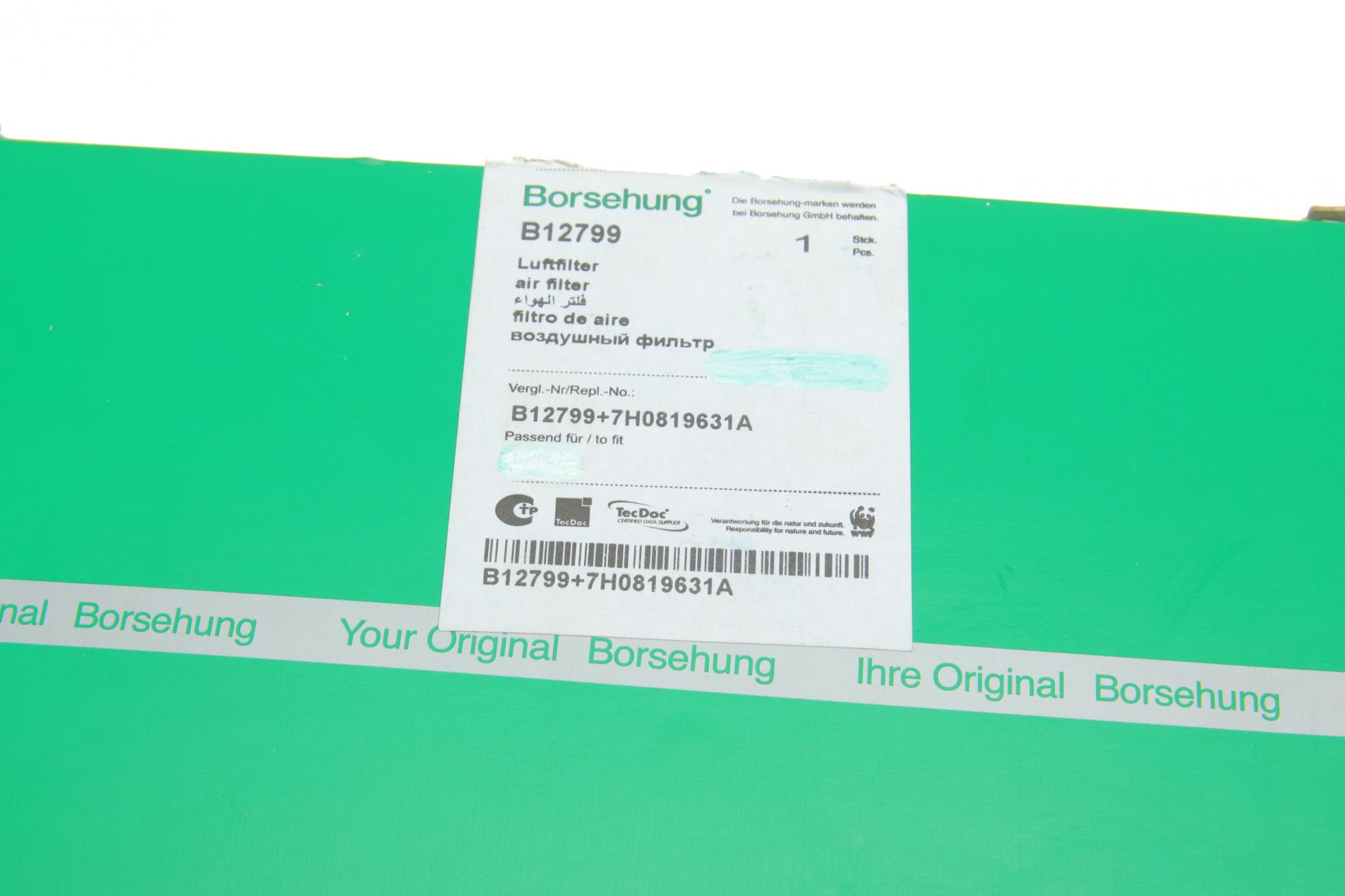 B12799 BORSEHUNG