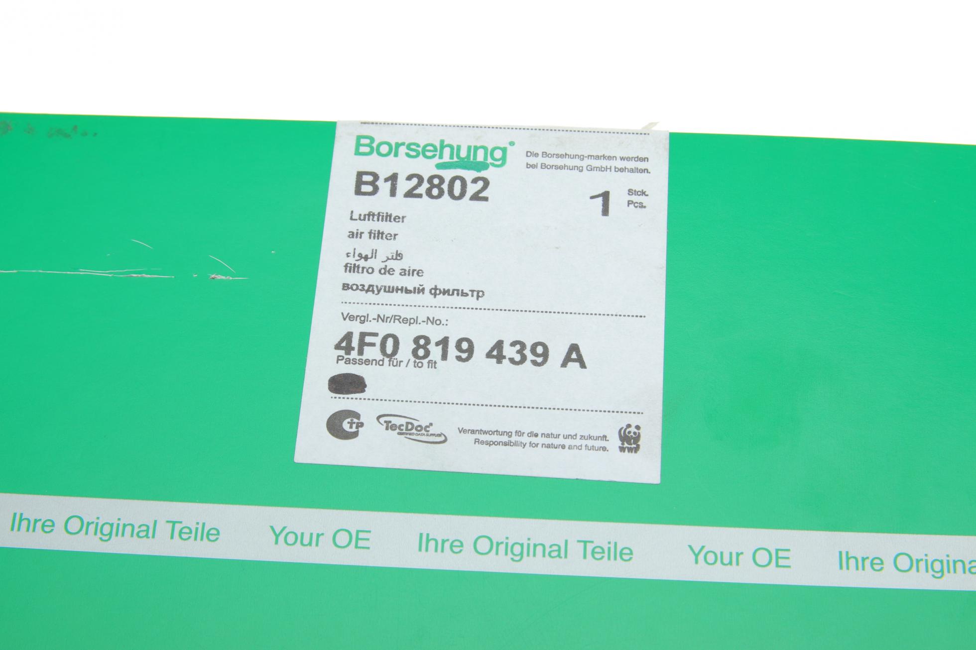 B12802 BORSEHUNG