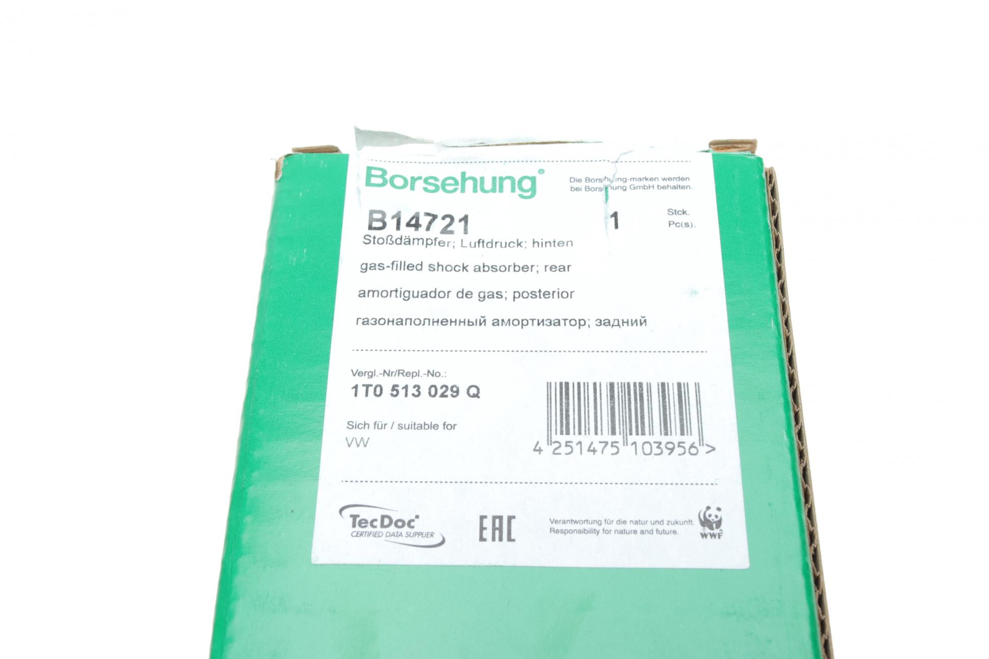 B14721 BORSEHUNG