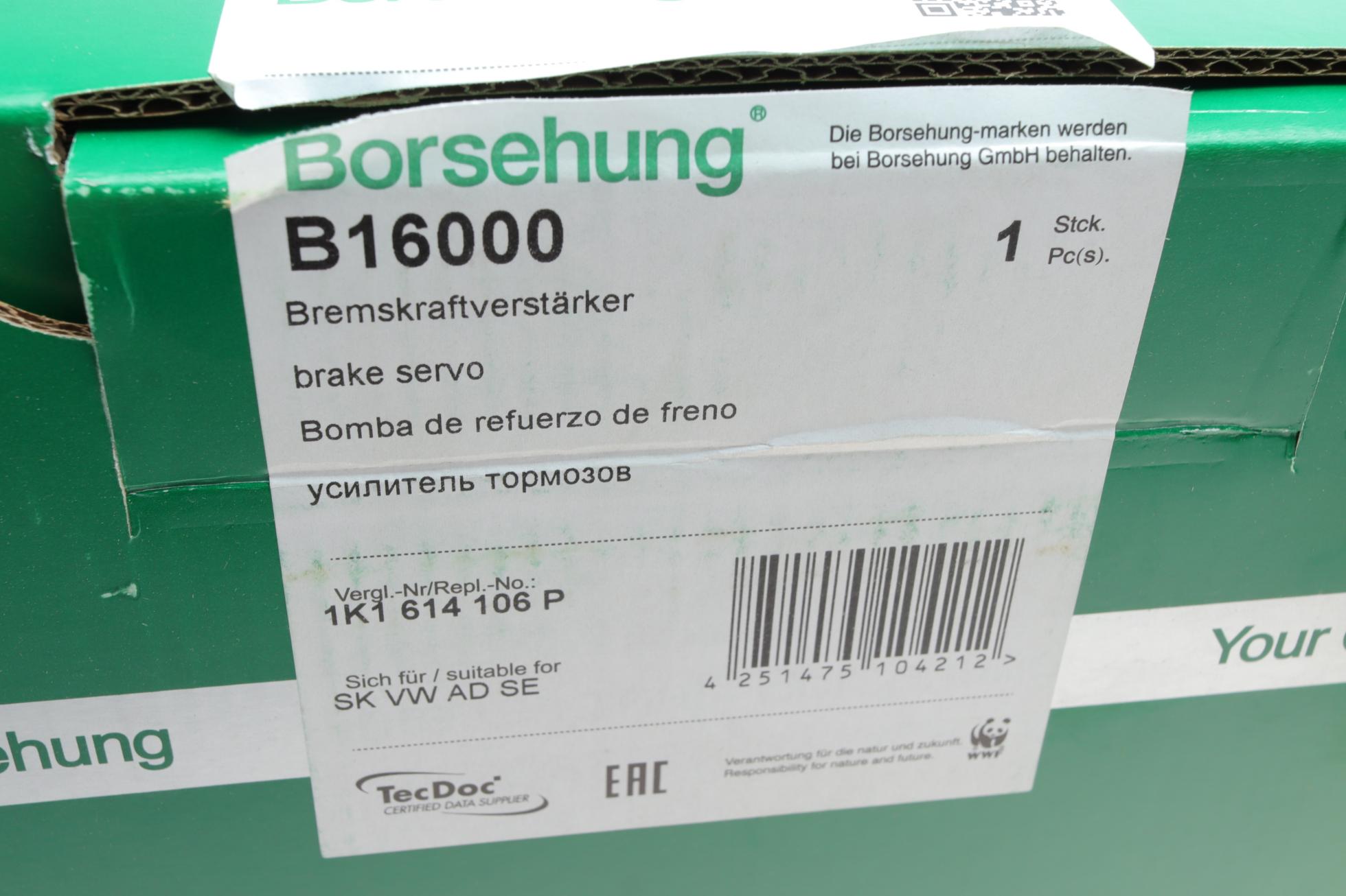 B16000 BORSEHUNG
