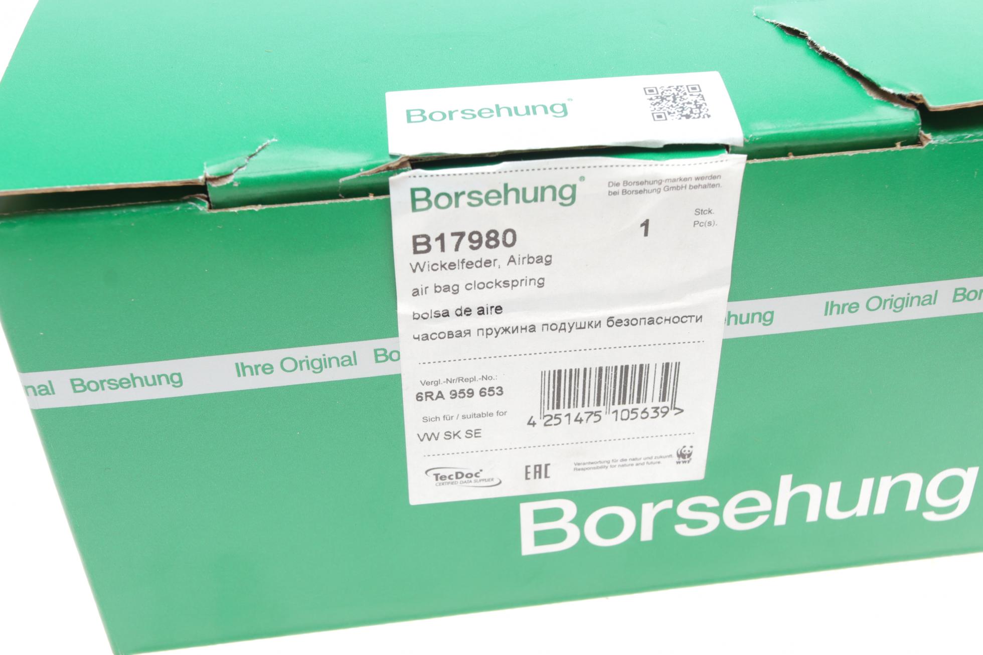 B17980 BORSEHUNG