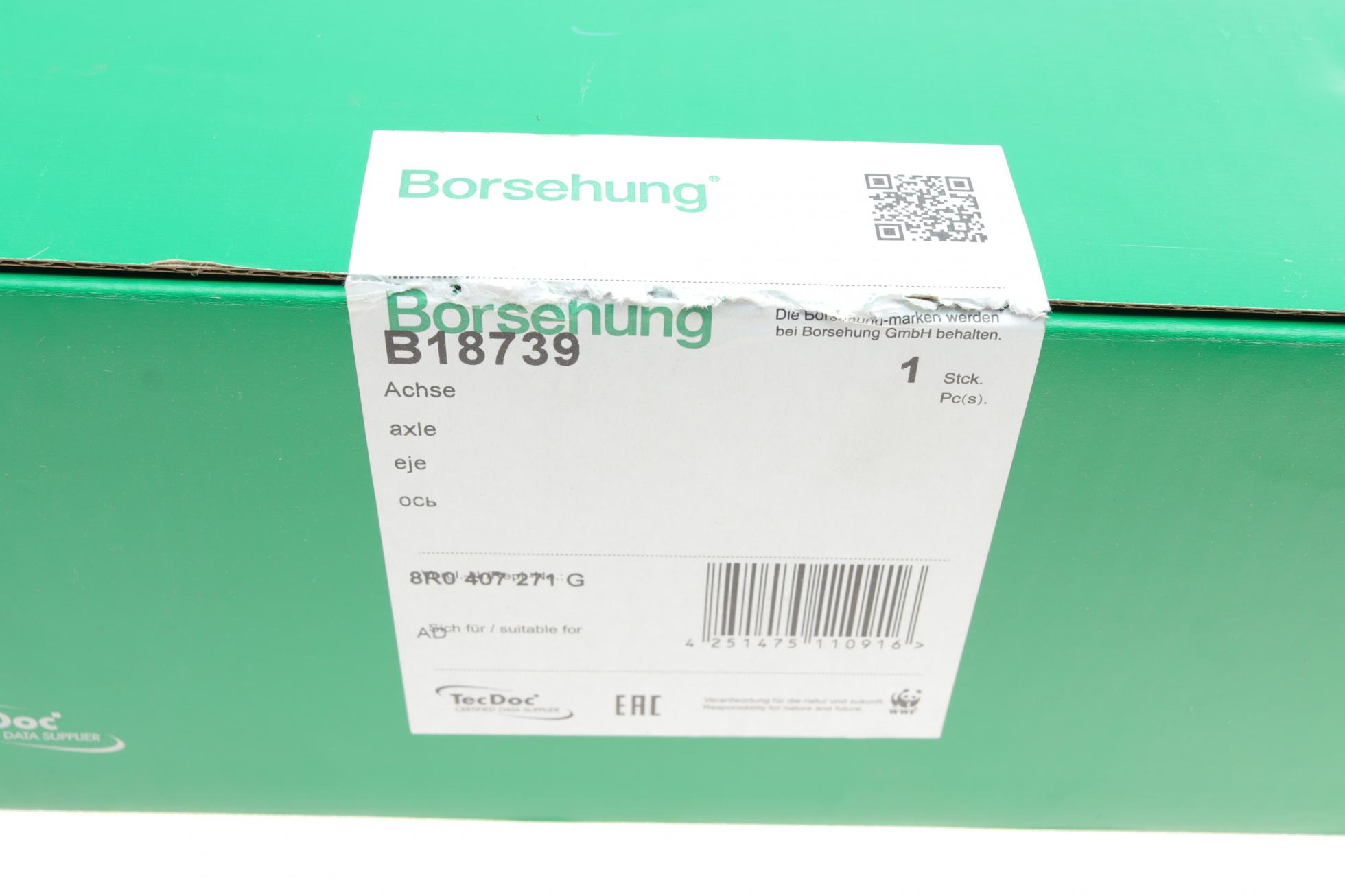 B18739 BORSEHUNG