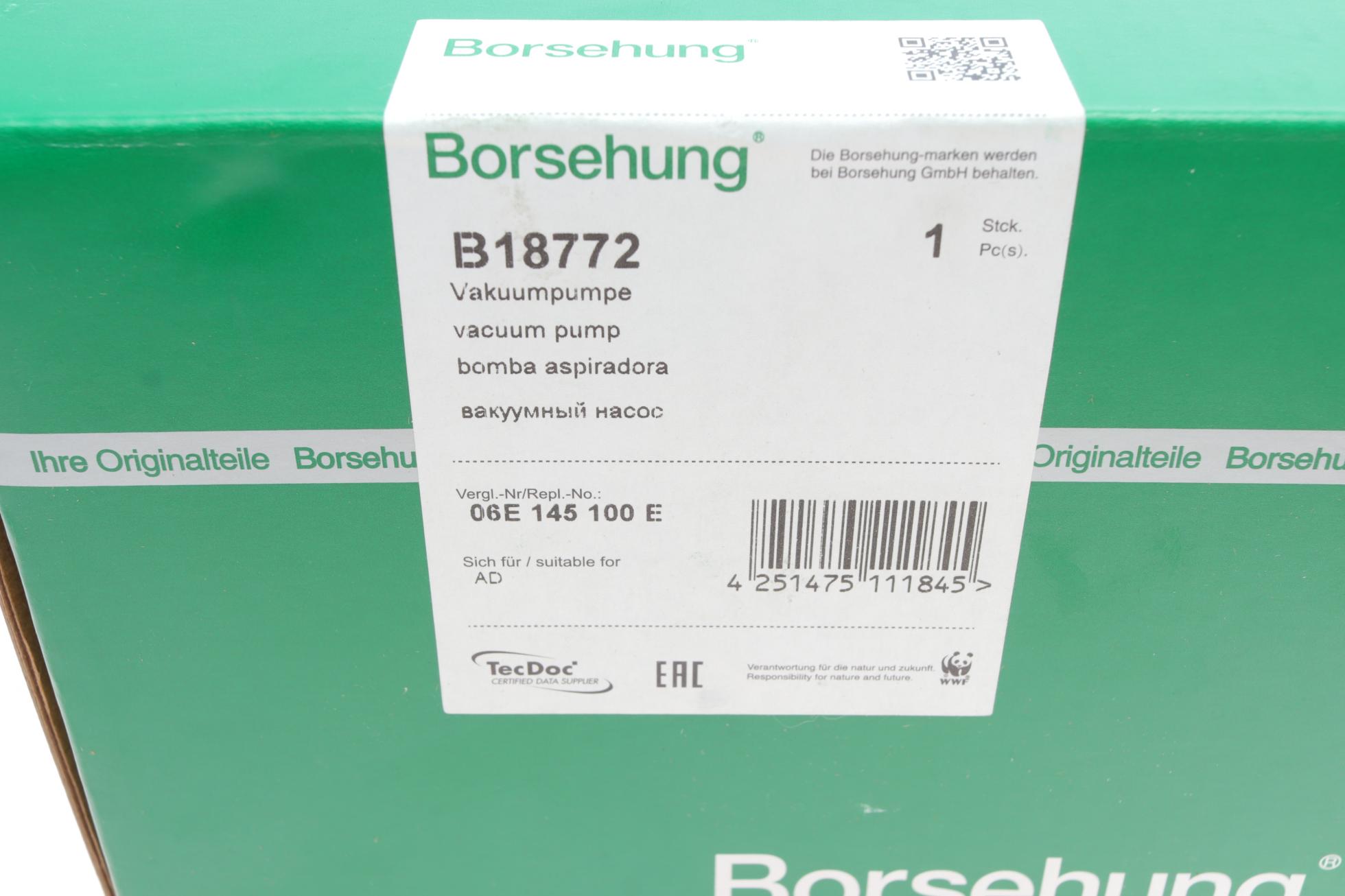 B18772 BORSEHUNG