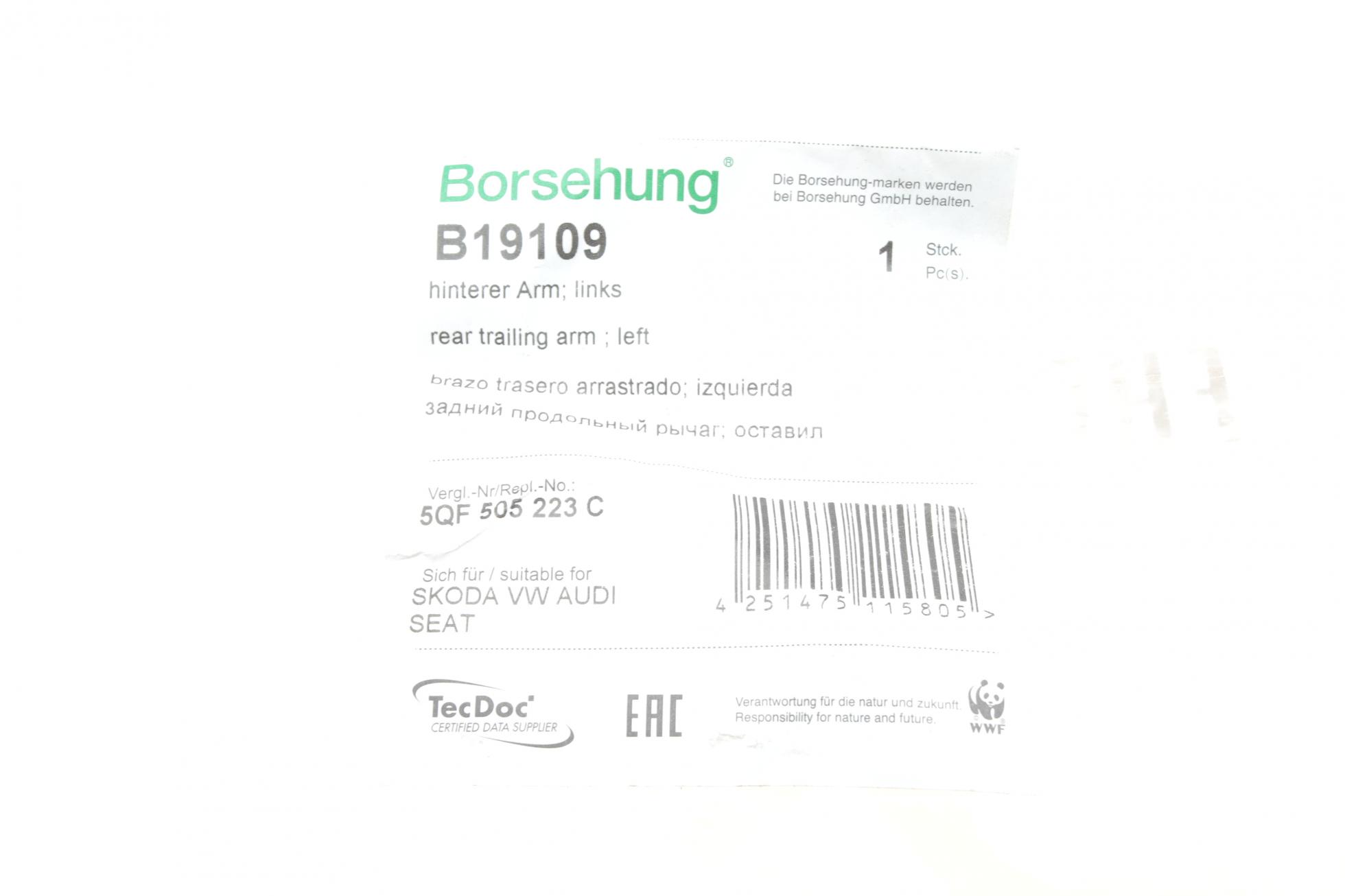 B19109 BORSEHUNG