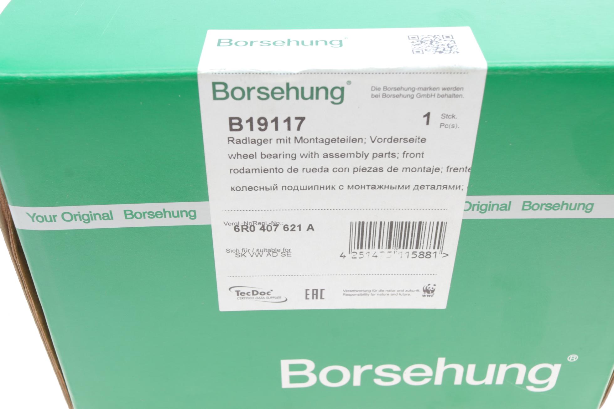 B19117 BORSEHUNG