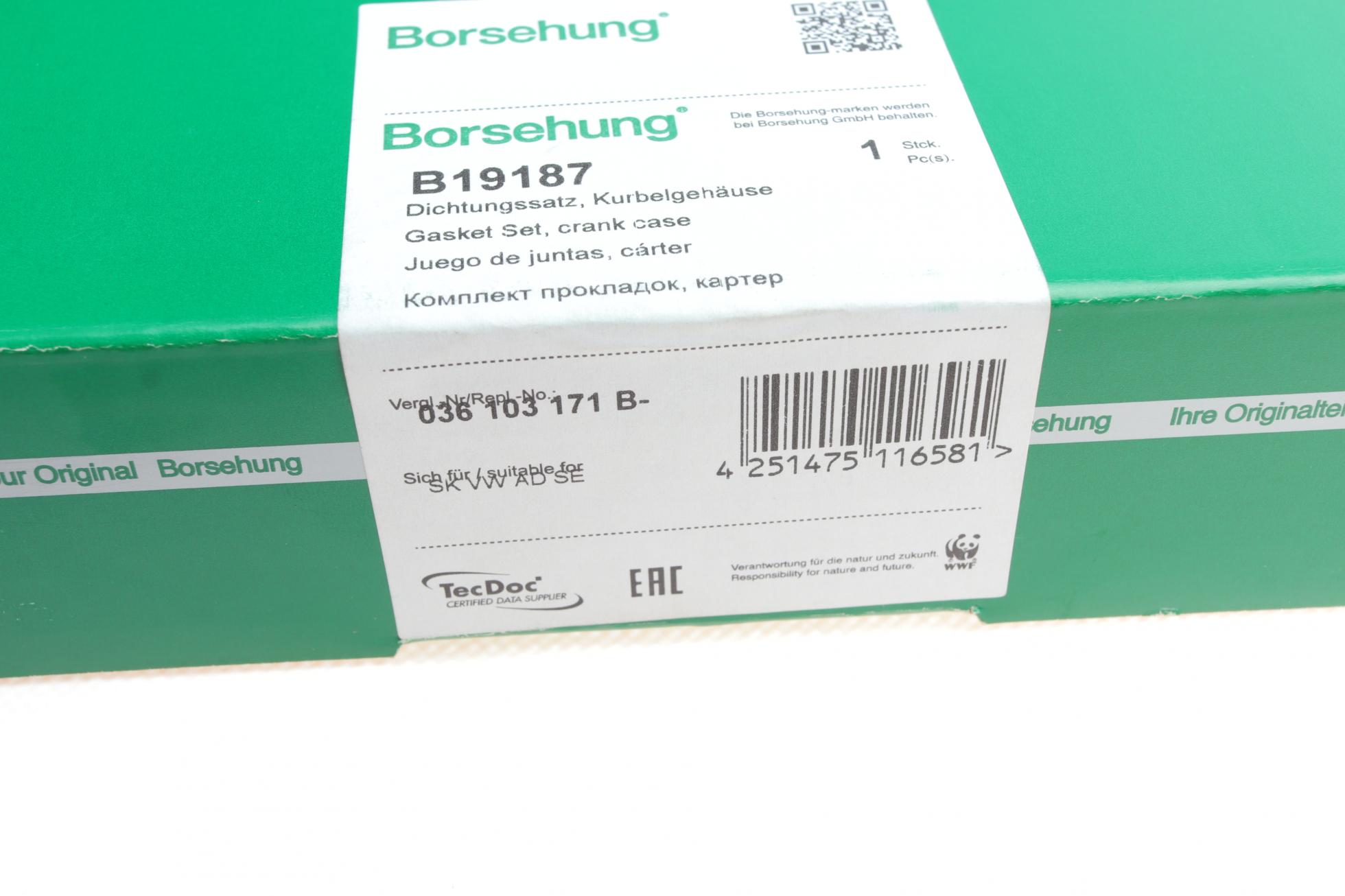 B19187 BORSEHUNG