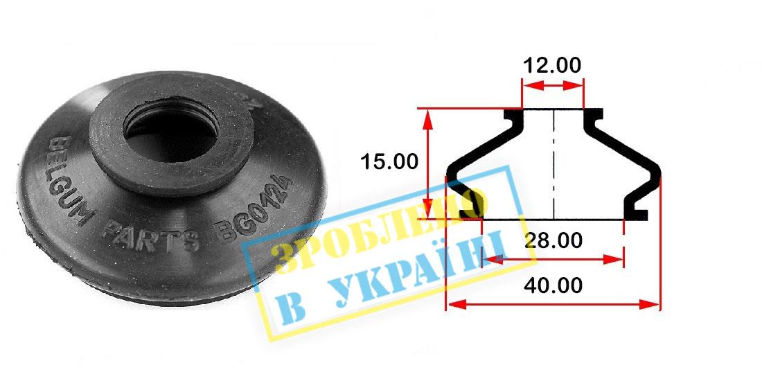 Пильовик поперечної рульової