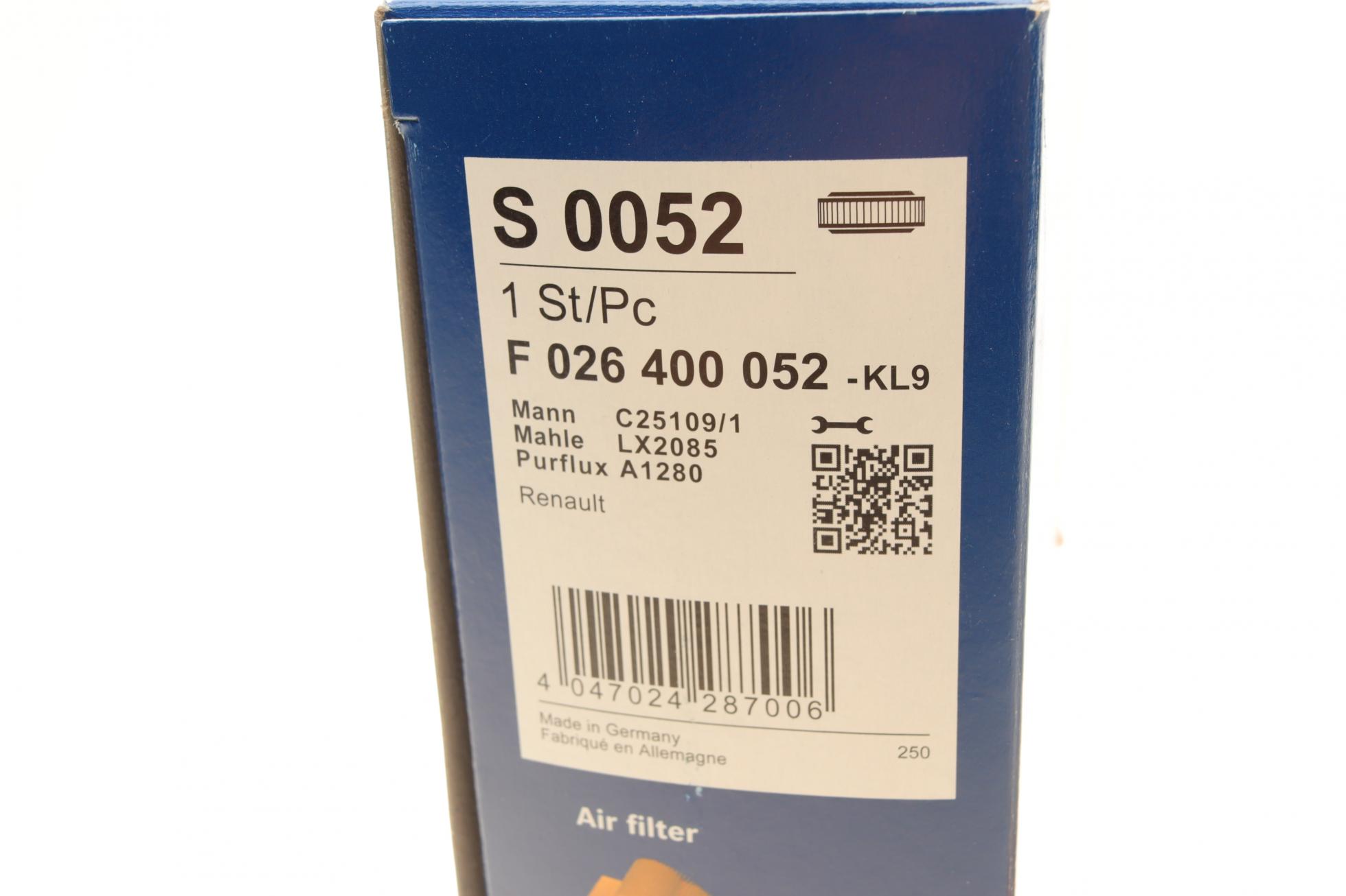 F026400052 BOSCH