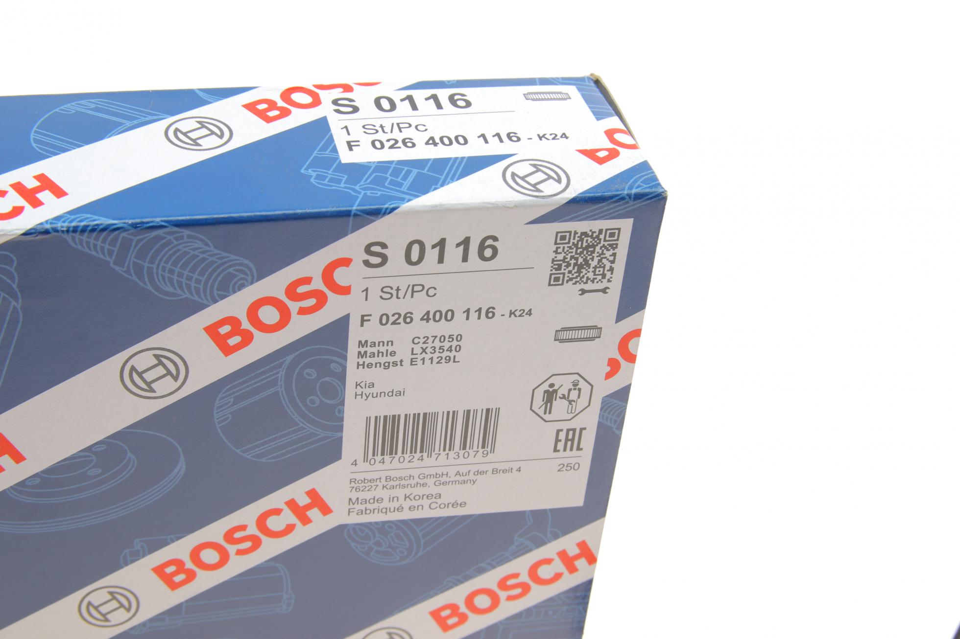 F026400116 BOSCH
