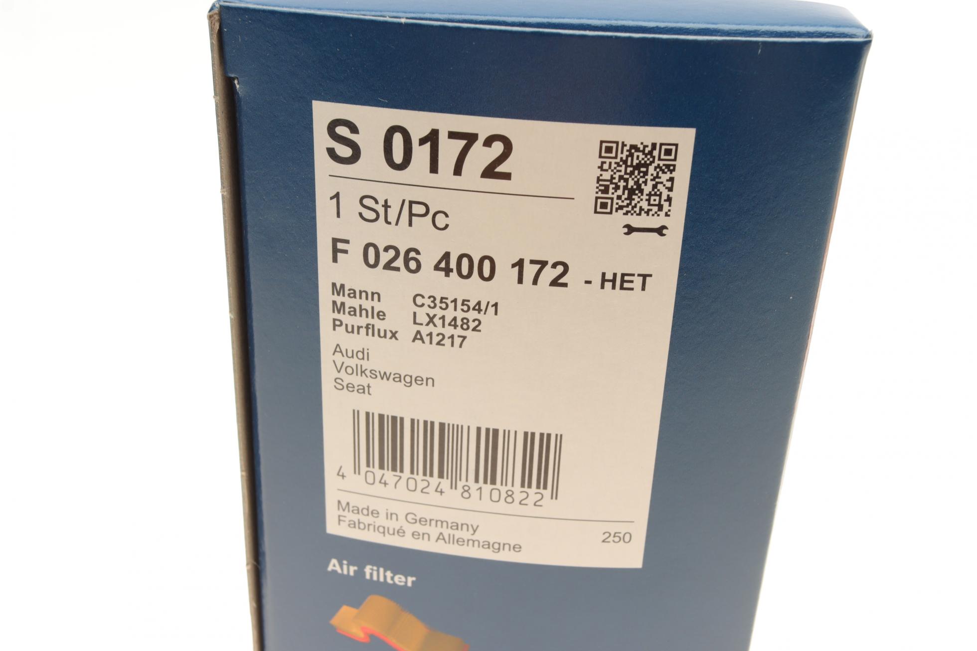 F026400172 BOSCH