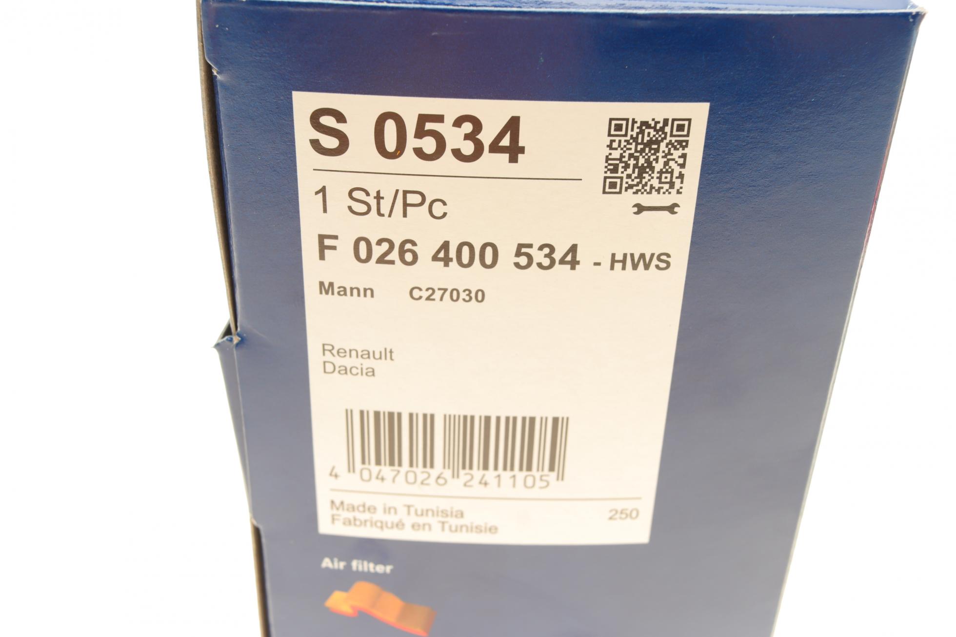 F026400534 BOSCH