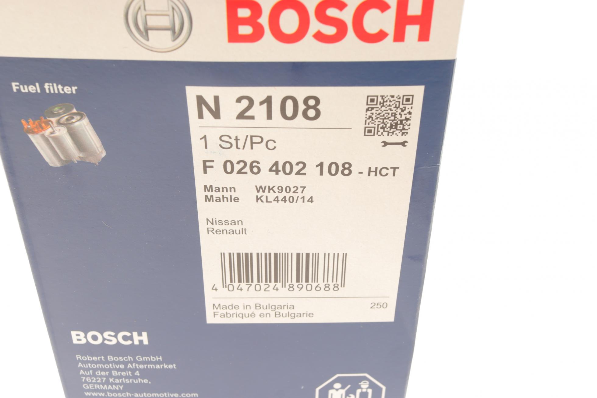 F026402108 BOSCH