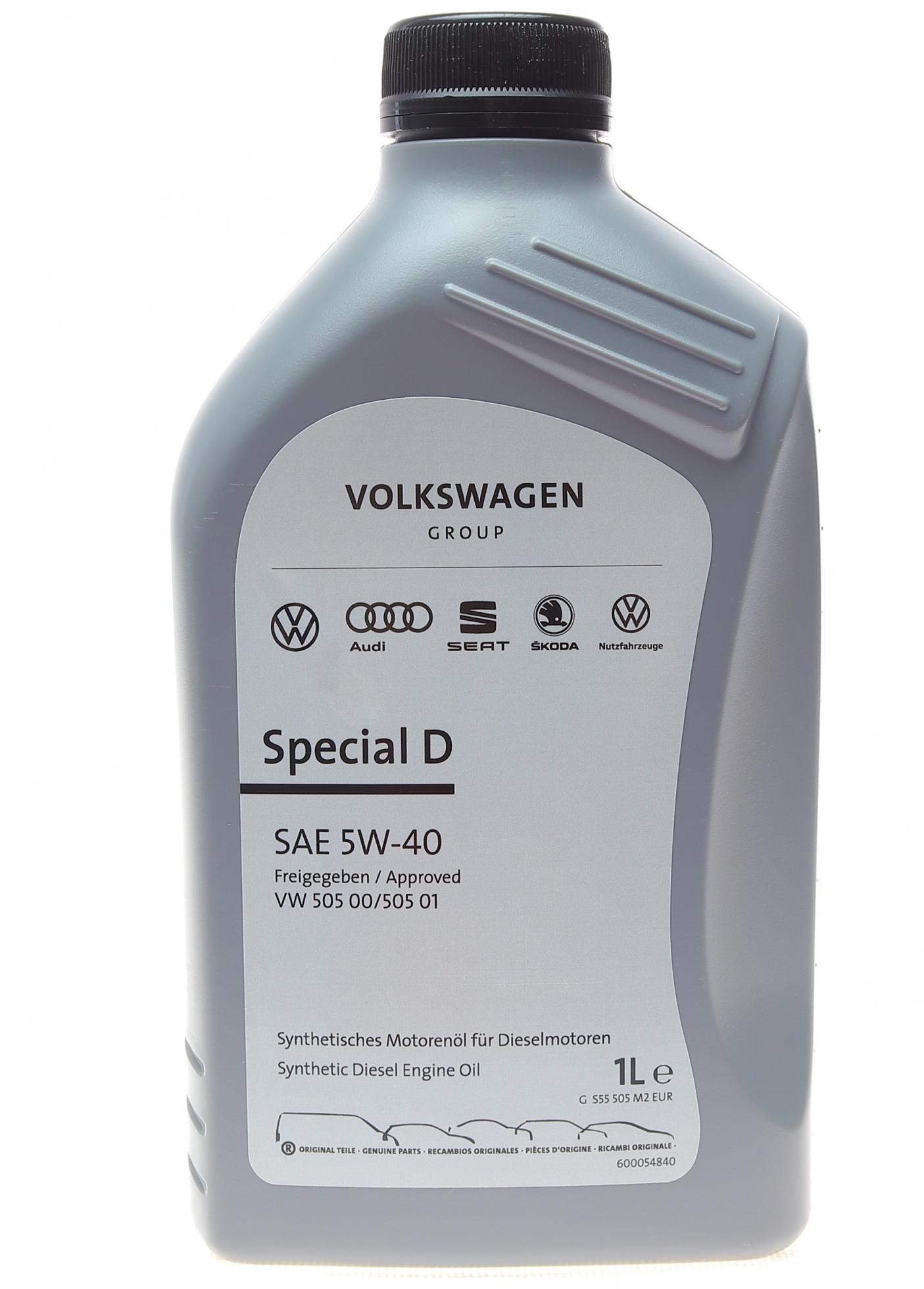 Олива моторна vag special d 5w-40, 1л. 50500/50501