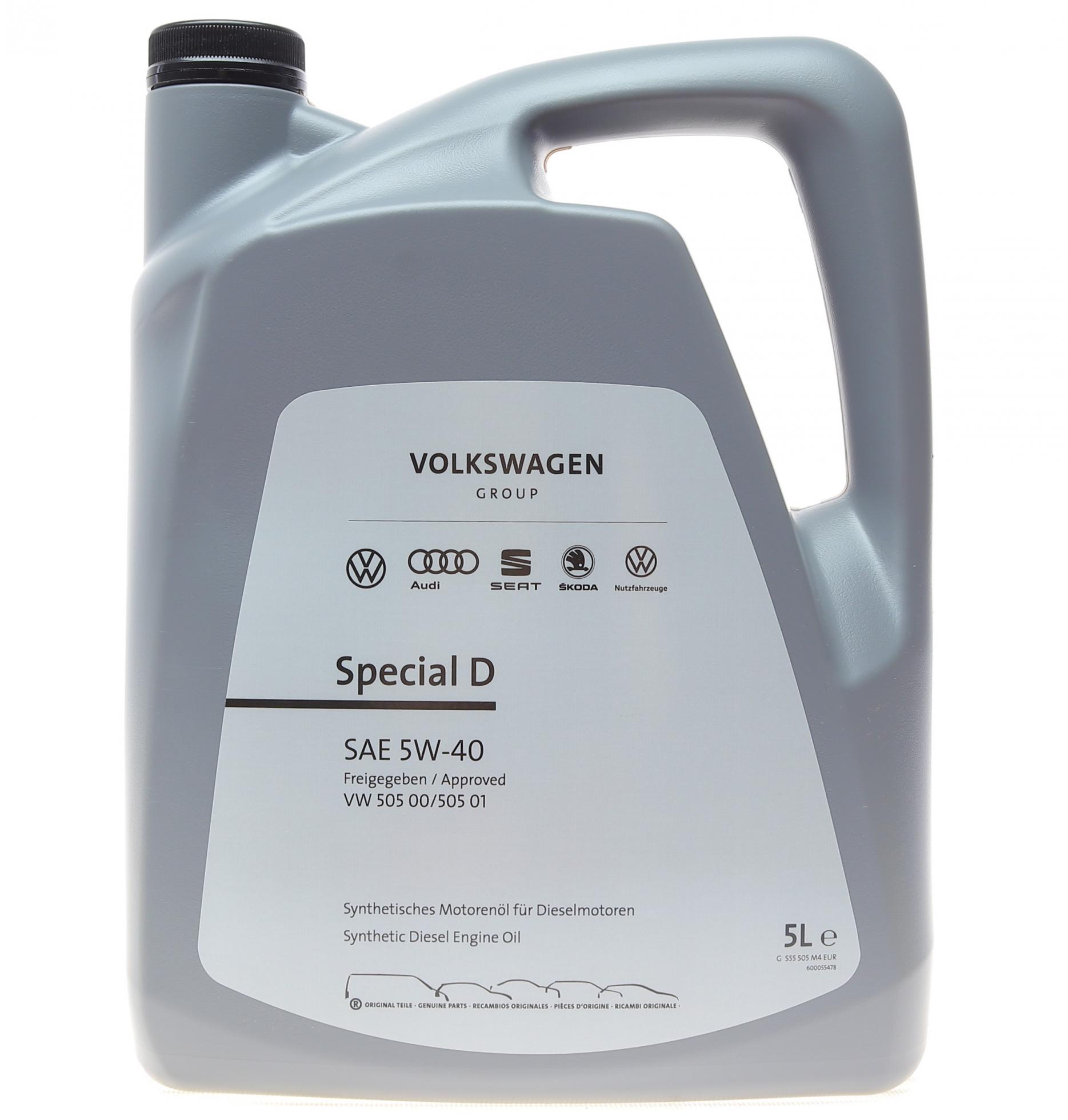 Олива моторна special d sae 5w40 (5 liter)