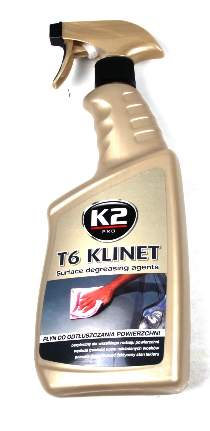 Засіб для знежирення та очищення поверхні/k2 pro t6 klinet 770ml