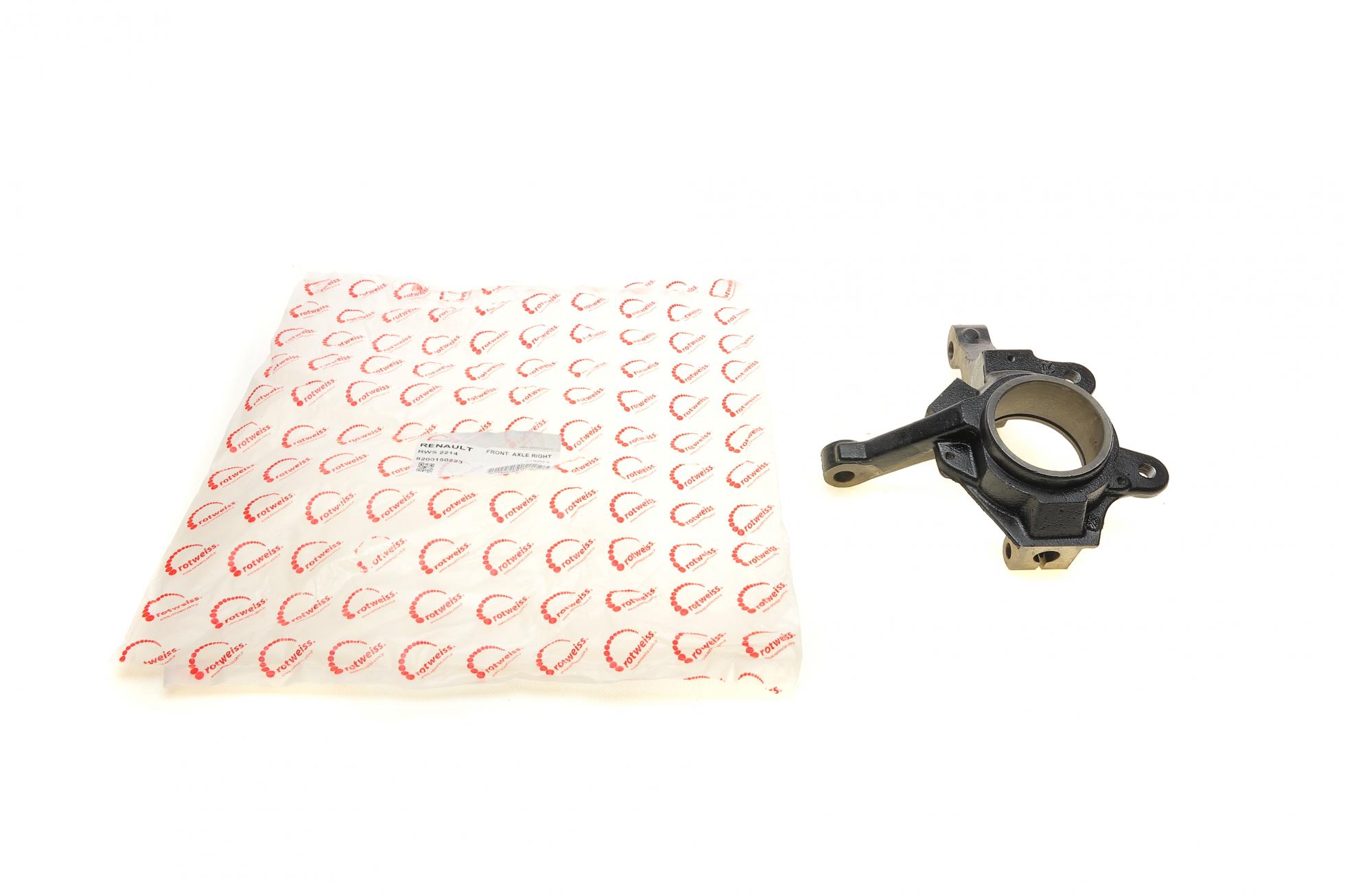 Кулак поворотний (цапфа) renault kangoo 97-08 (d=14mm) (r)