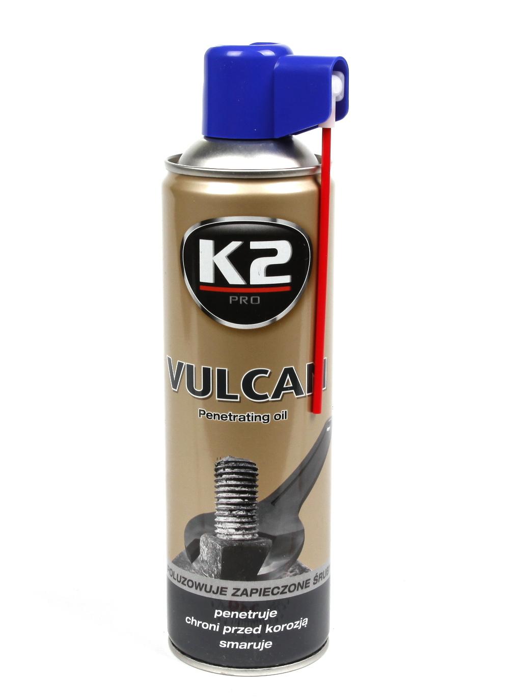 Средство для облегчения откручивания болтов / k2 pro vulcan 500ml