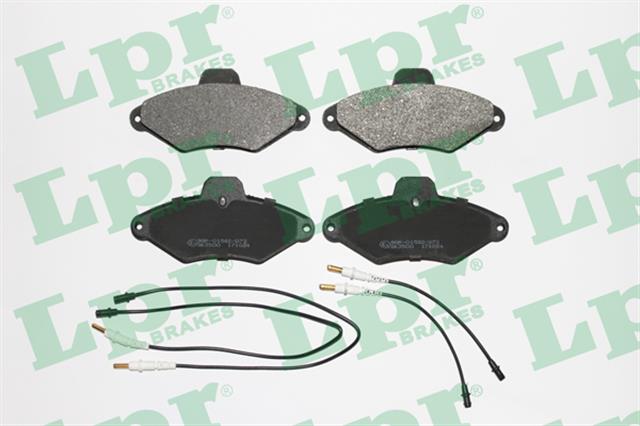 Колодки гальмівні дискові передні FIAT Ducato 94-02; PEUGEOT Boxer 94-02; CITROEN Jumper 94-02