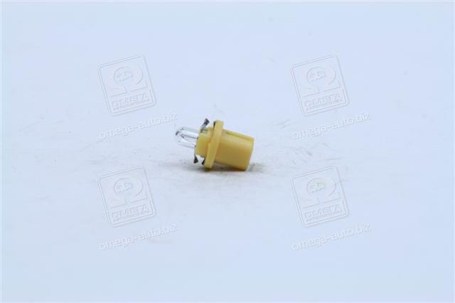 Лампа розжарювання 12v 1,5w bx8,5d yellow 