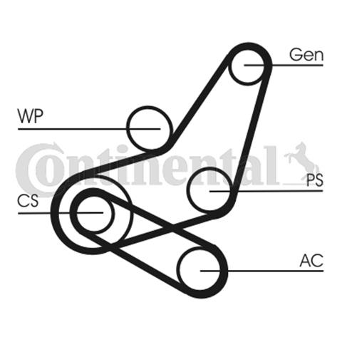 6PK1059ELASTT2 CONTITECH