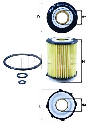 OX982D MAHLE