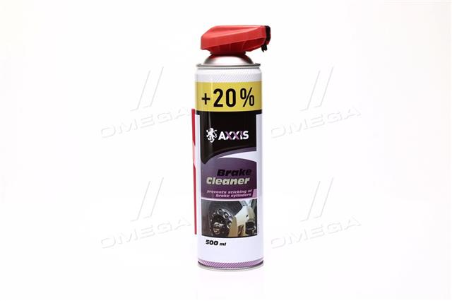Очищувач гальмівної системи і зчеплення brake cleaner 500ml + 20 носик 