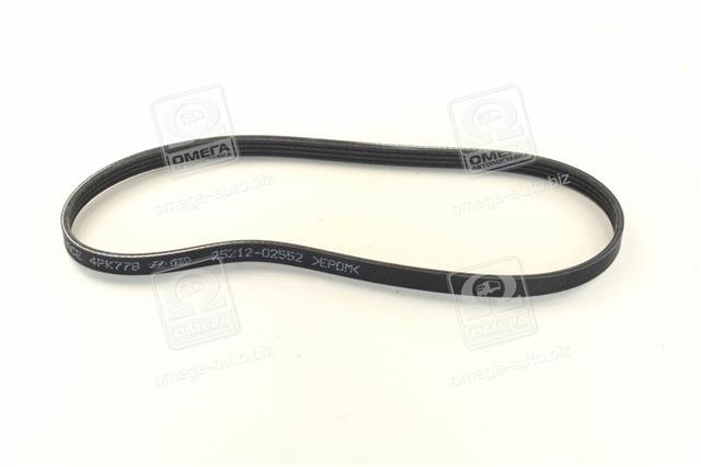 Ремінь генератора 1.1i G4HG,1.1i G4HD HYUNDAI Getz 05-10,i-10 07-13;KIA Picanto 04-11