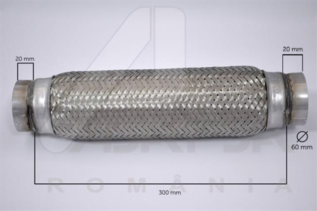 Гофра глушника 60x300