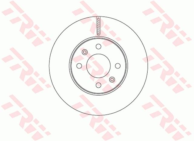 Диск гальмівний (1 шт.) HYUNDAI I20 "F D=256mm "14>>