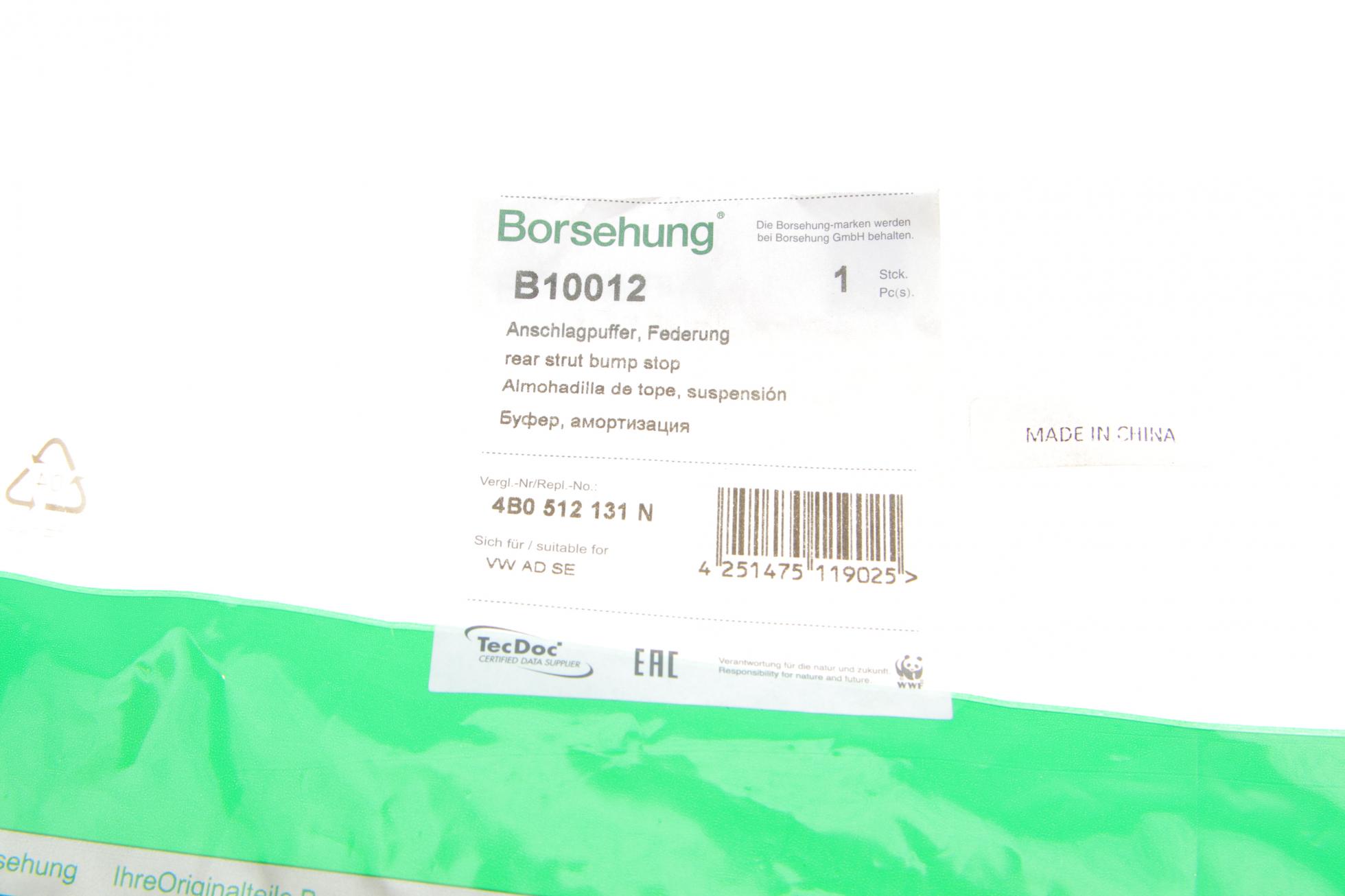 B10012 BORSEHUNG