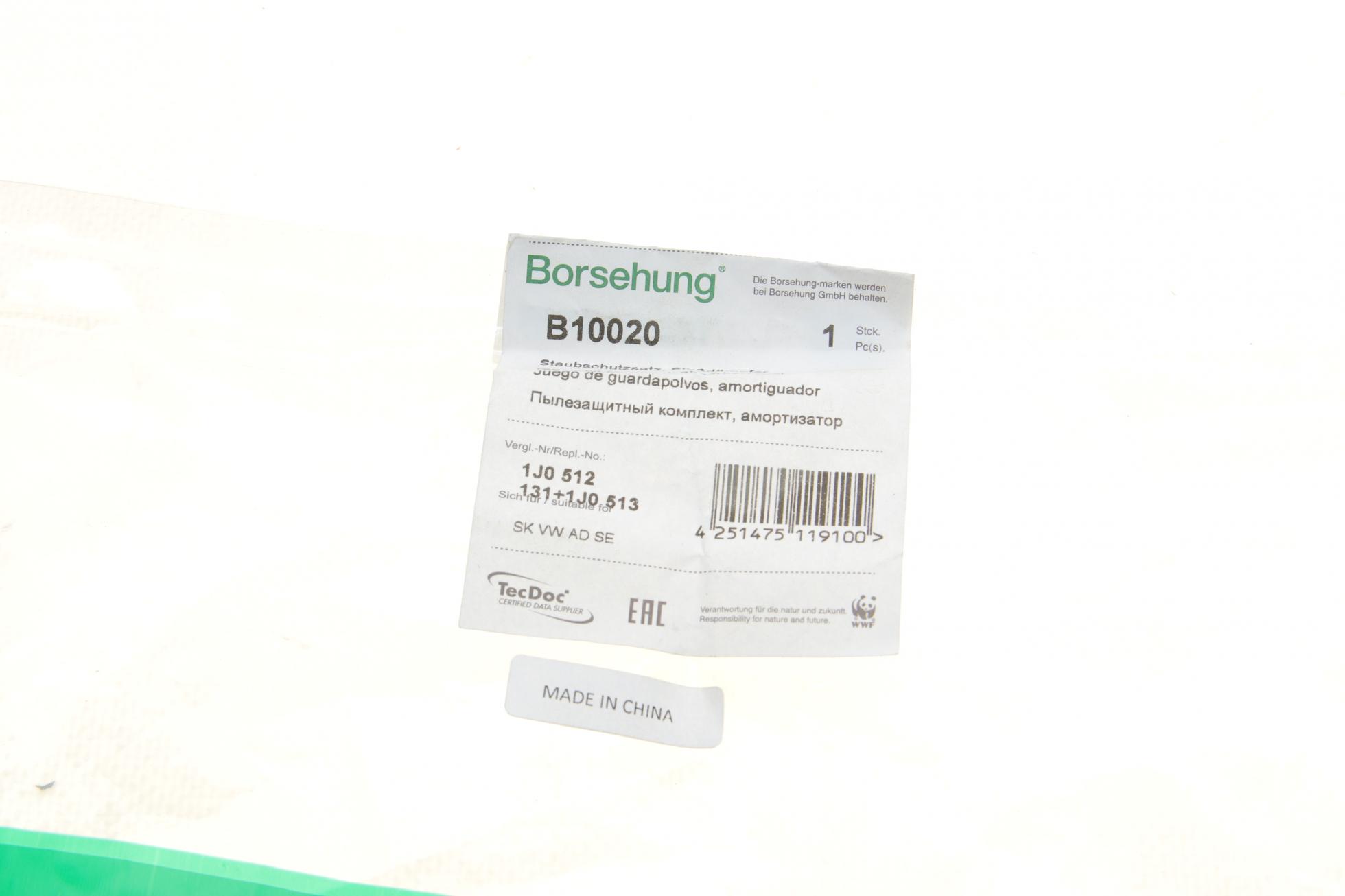 B10020 BORSEHUNG