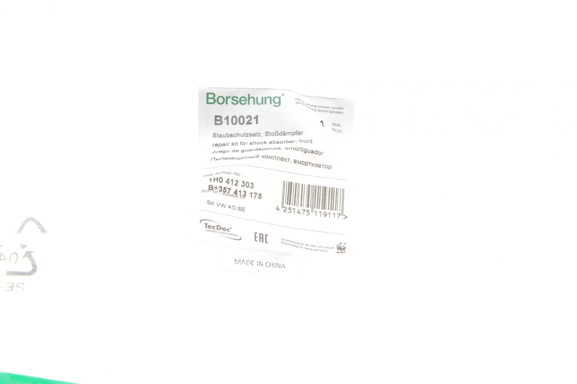 B10021 BORSEHUNG