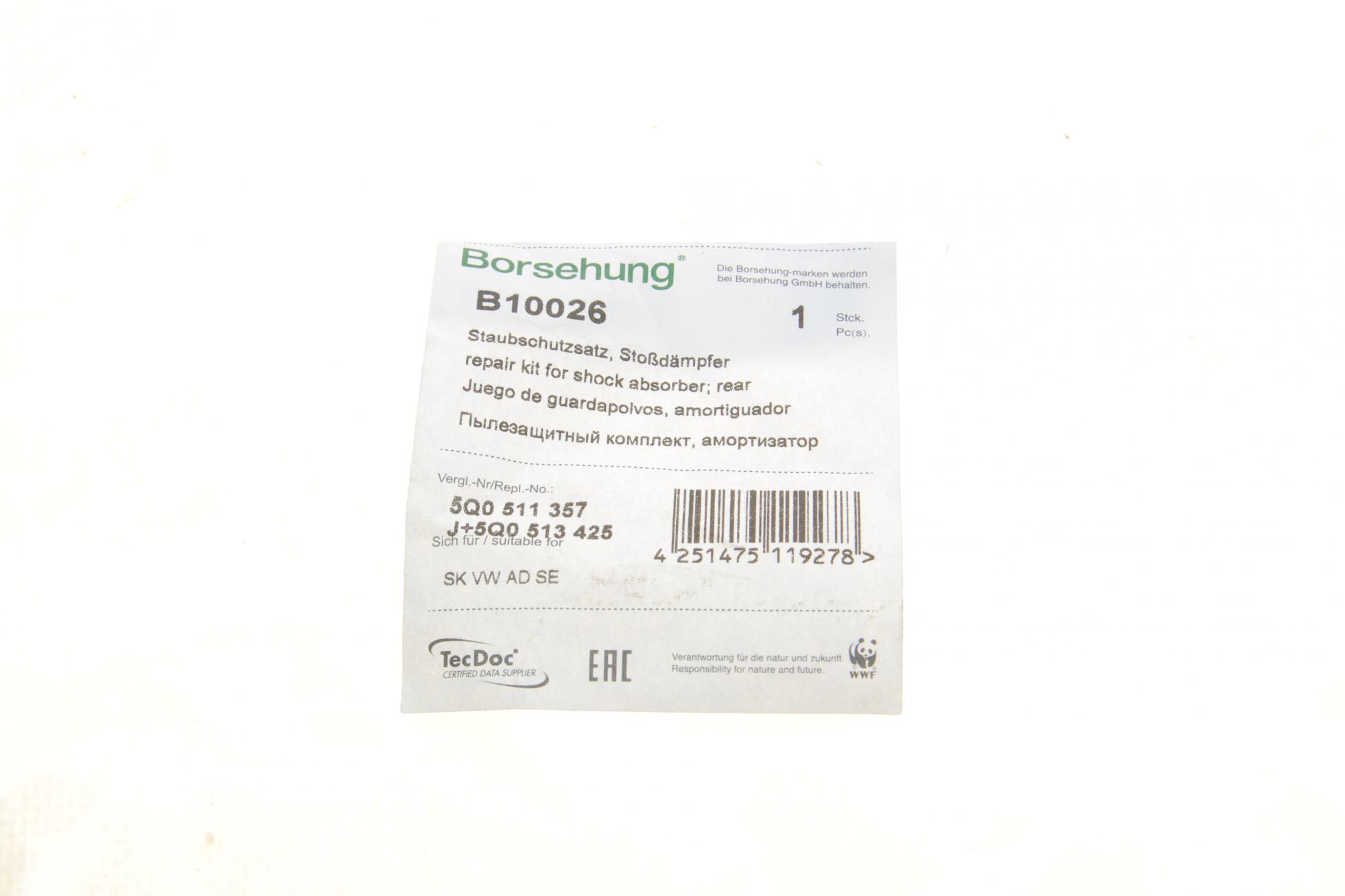 B10026 BORSEHUNG