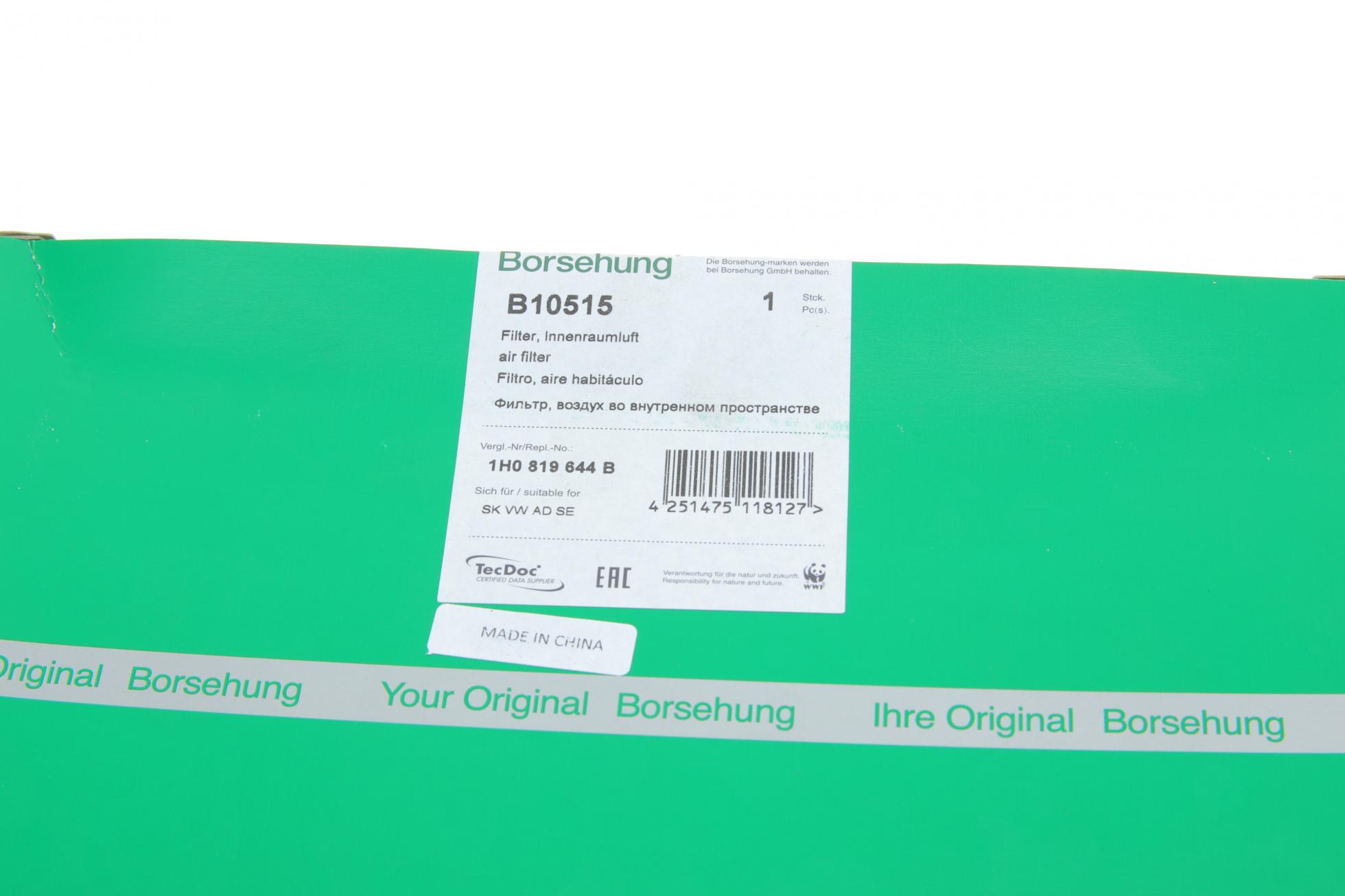 B10515 BORSEHUNG