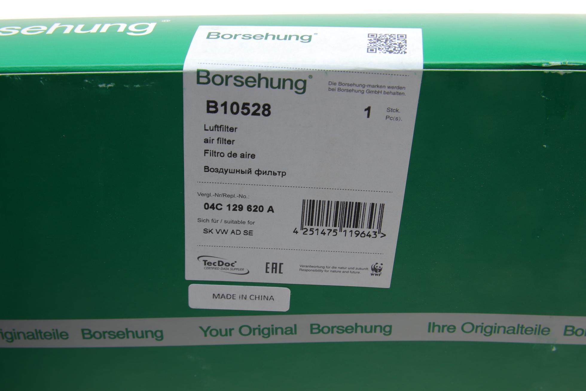 B10528 BORSEHUNG