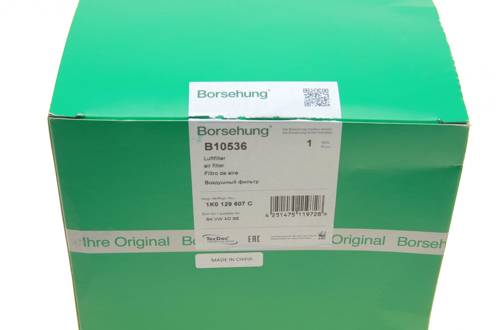 B10536 BORSEHUNG