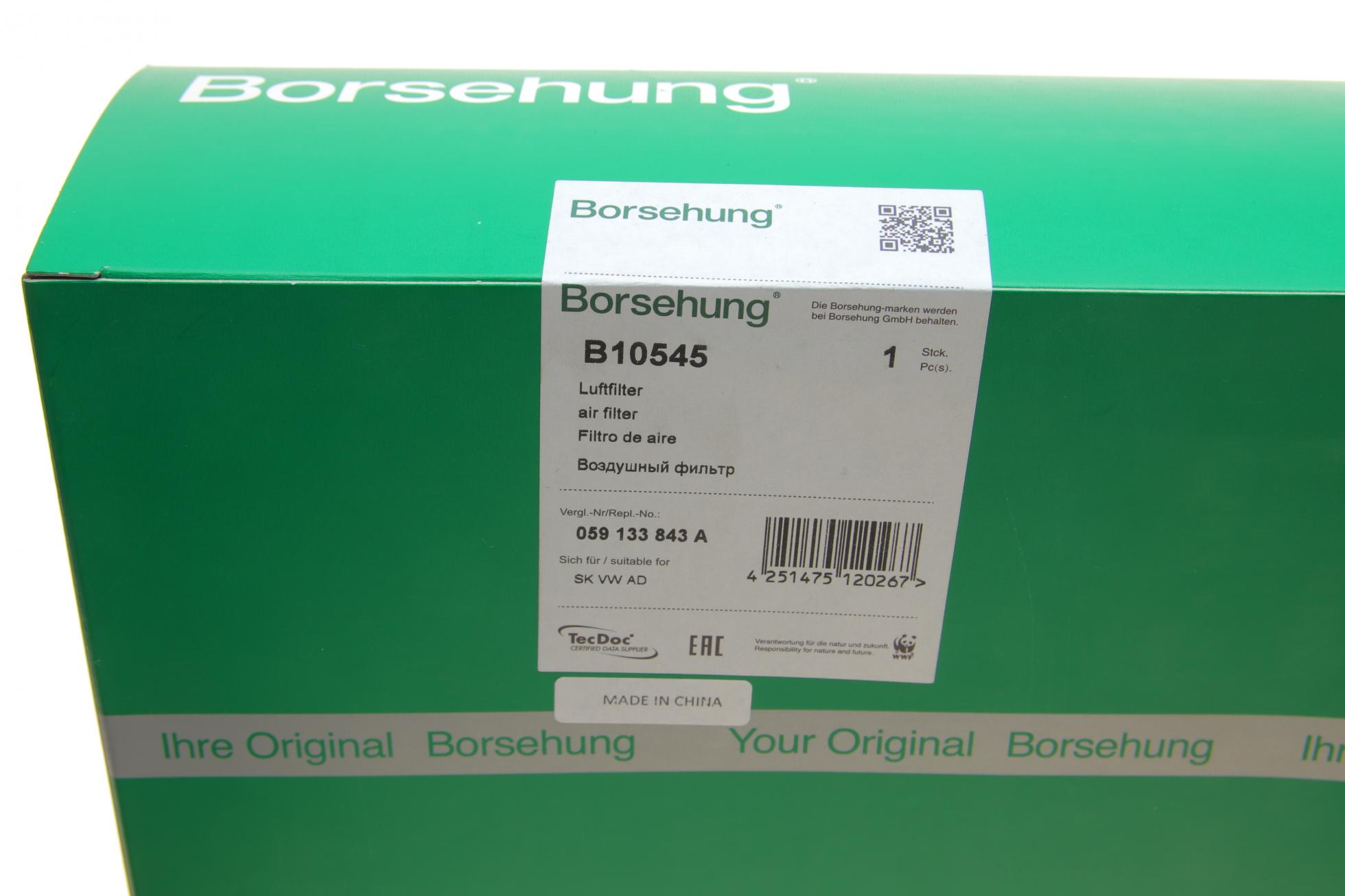 B10545 BORSEHUNG