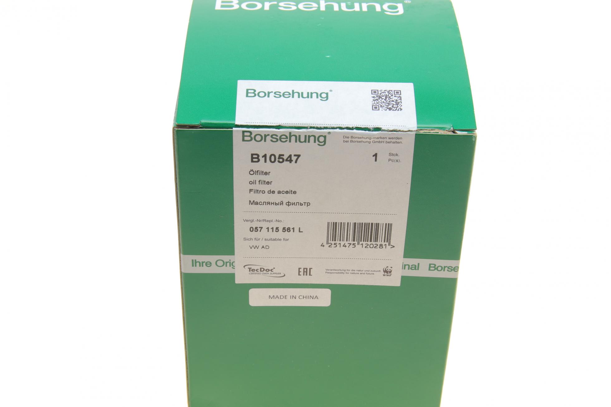 B10547 BORSEHUNG
