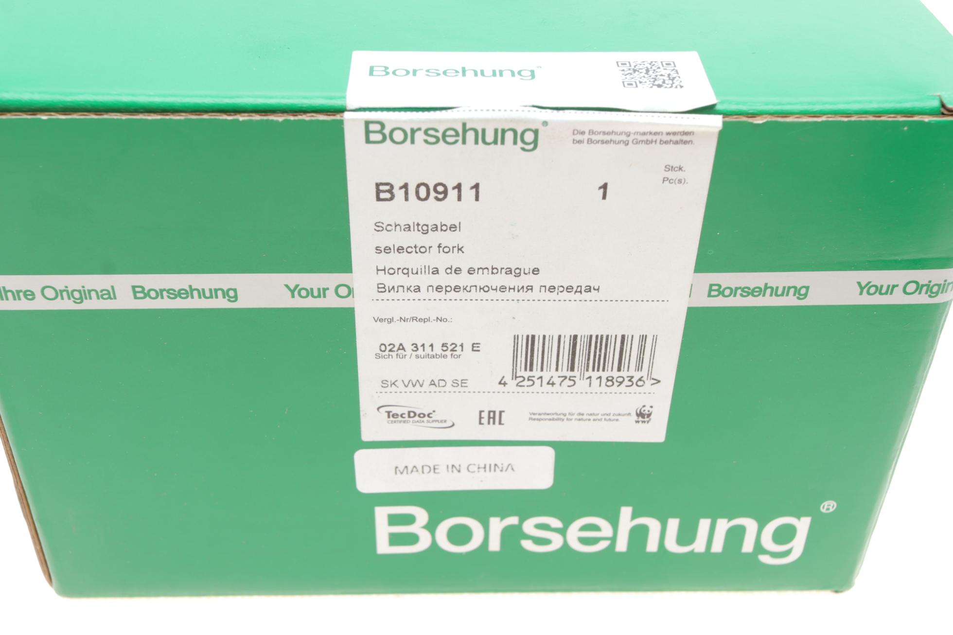 B10911 BORSEHUNG
