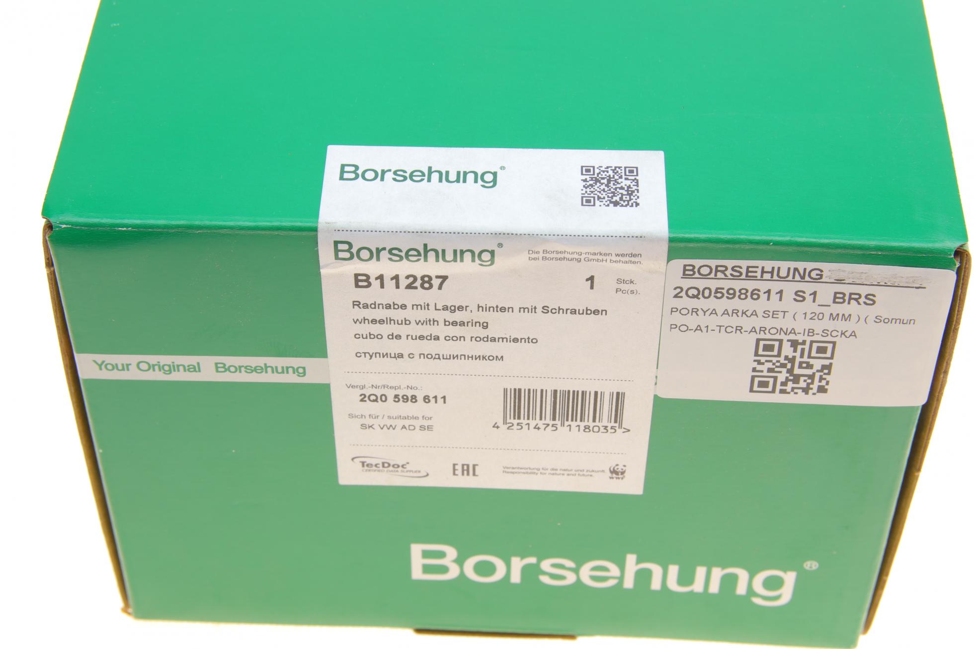 B11287 BORSEHUNG