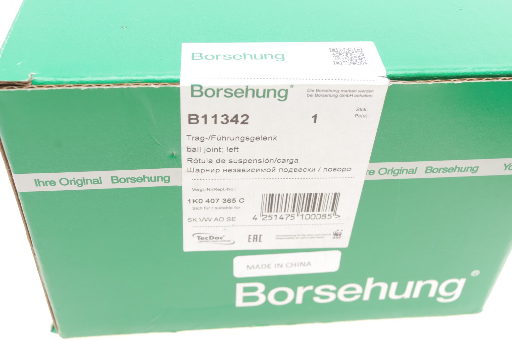B11342 BORSEHUNG