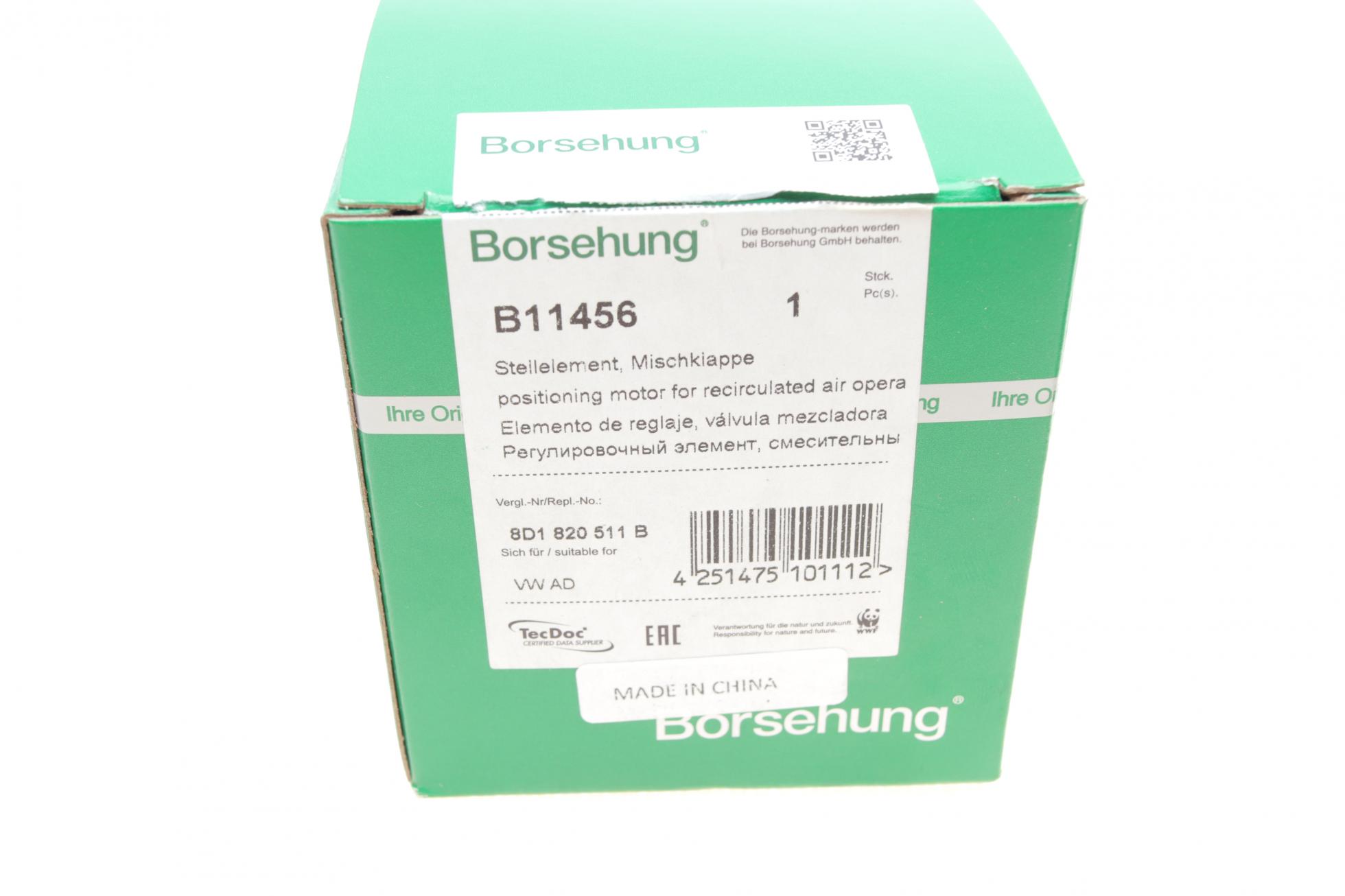 B11456 BORSEHUNG
