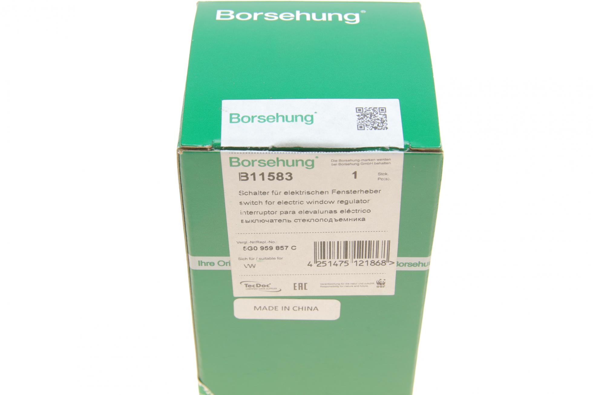 B11583 BORSEHUNG