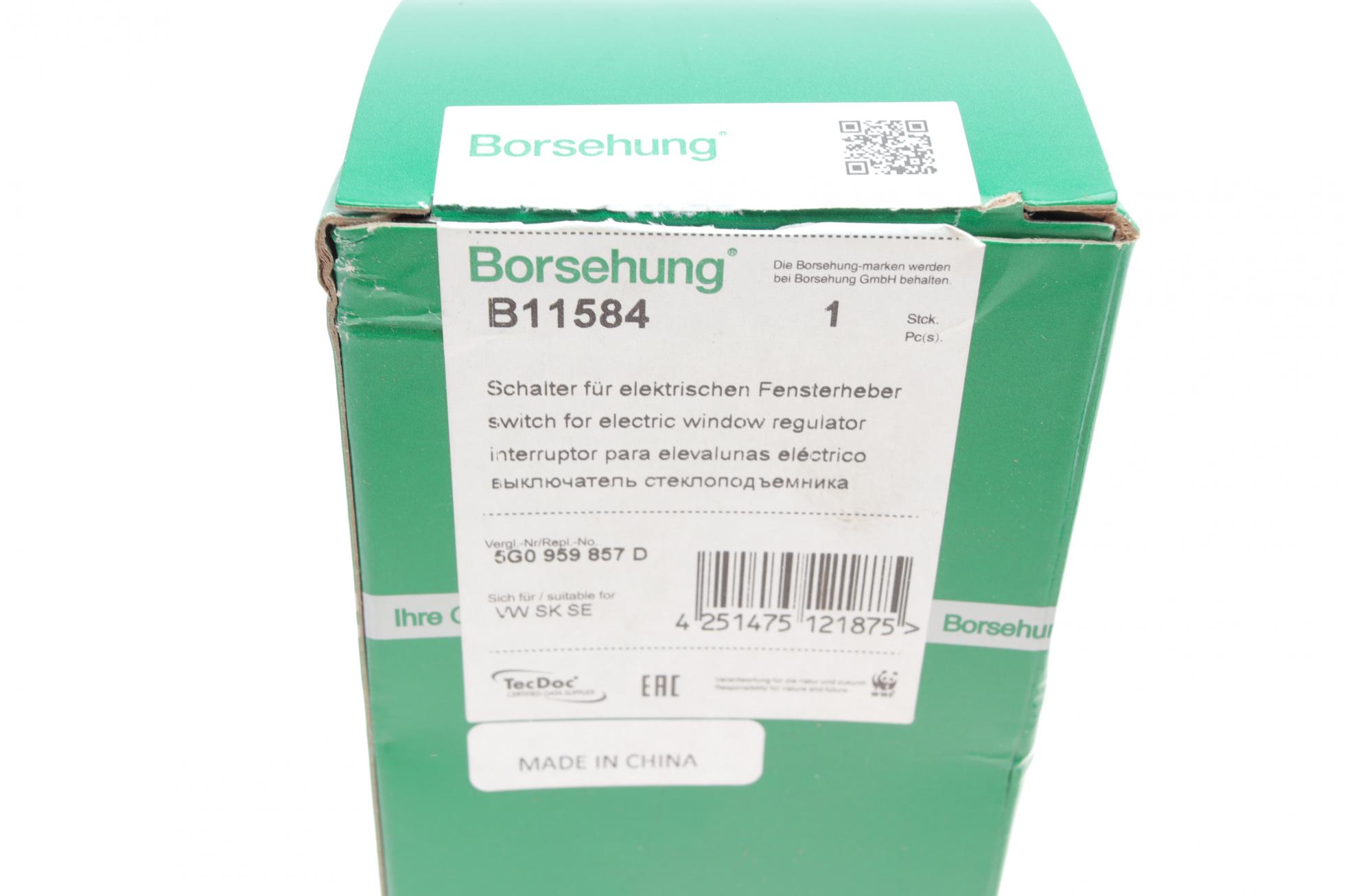 B11584 BORSEHUNG
