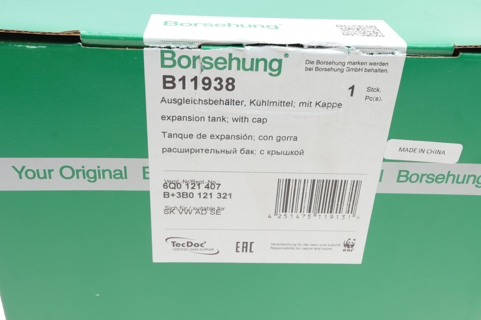 B11938 BORSEHUNG