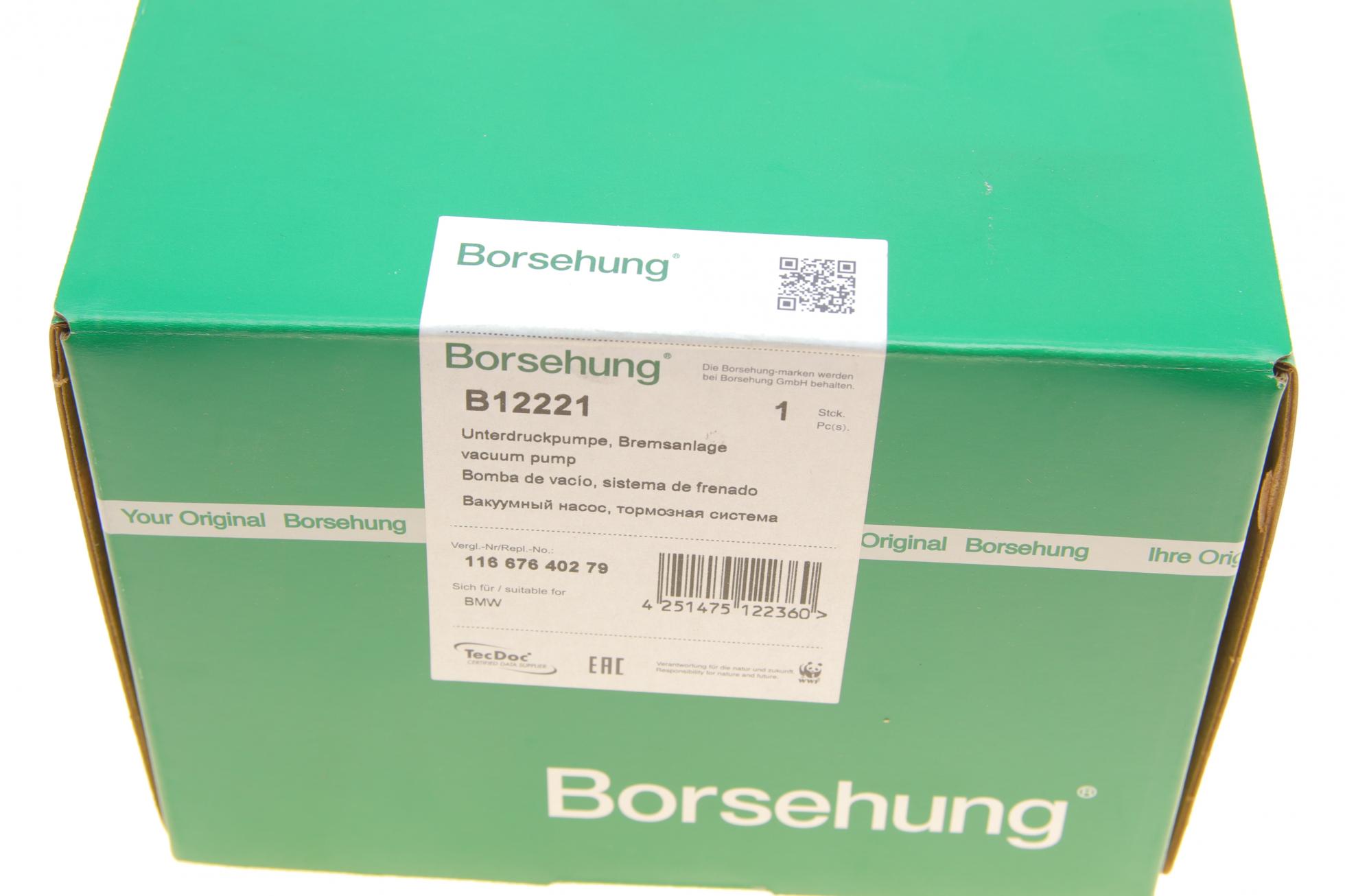 B12221 BORSEHUNG